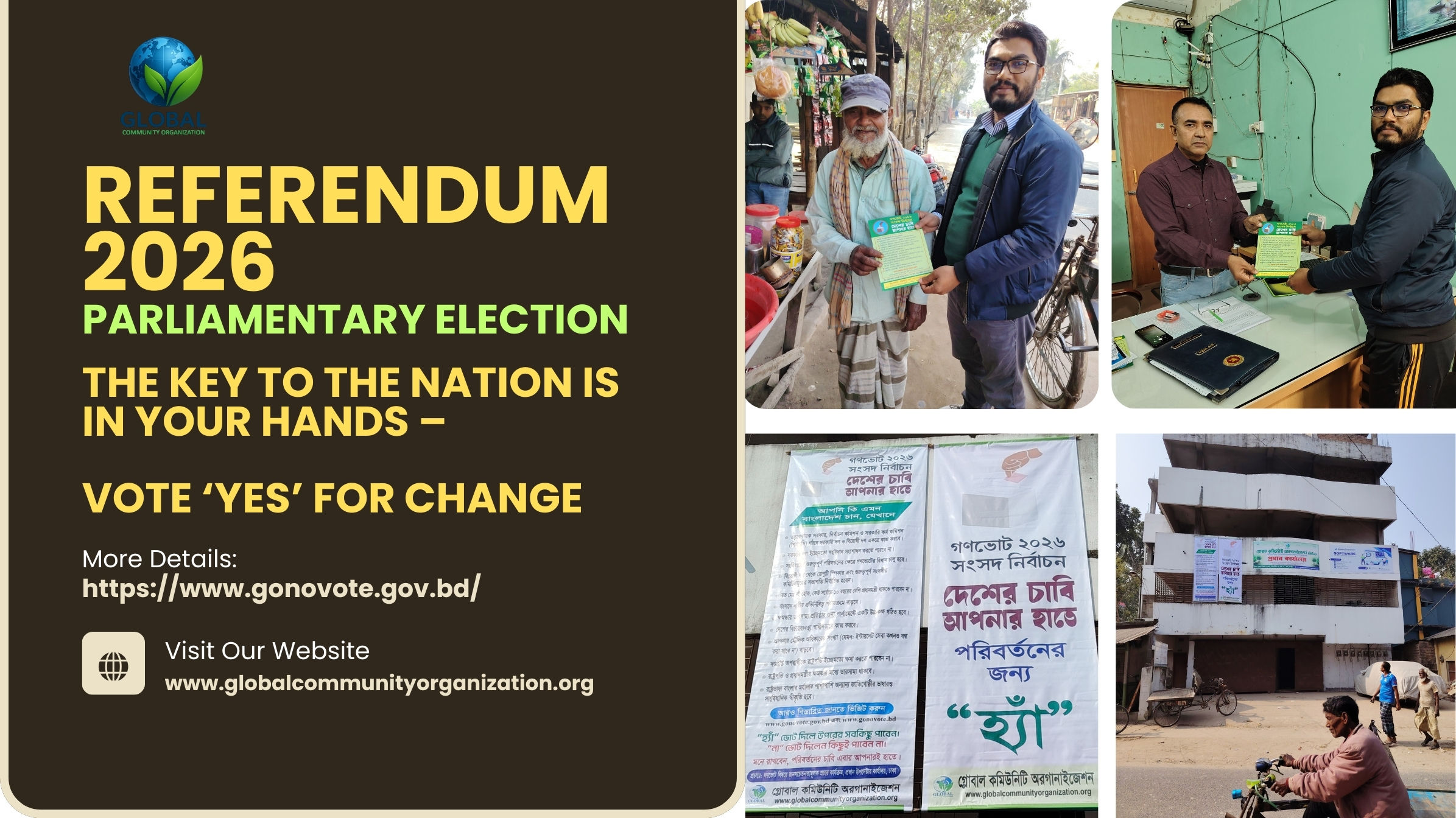 Your Participation in the Referendum on Constitutional Reforms is Crucial!