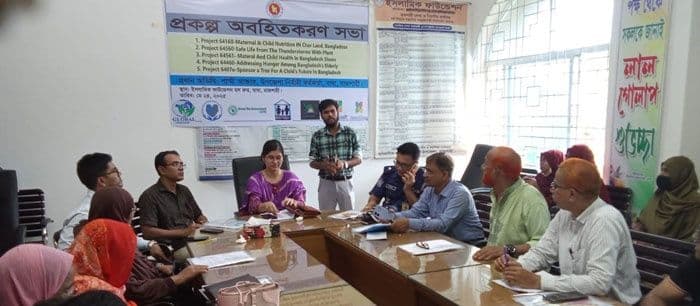 Orientation Meeting on Five Humanitarian Projects Held in Bagha
